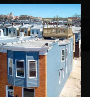 Downtown upper canton 3 bdrm 3 bath home with rooftop and parking pad